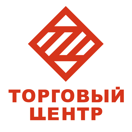 Лаконичный знак "Ворошиловский торговый центр" в квадрат вписаны буквы ТЦ