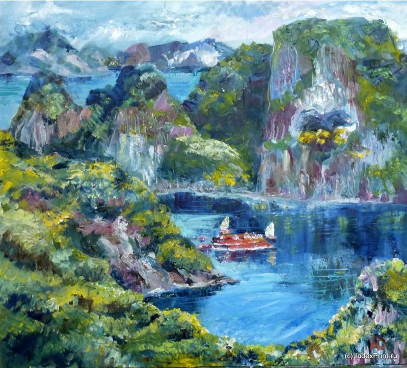 Картина "Вьетнам" Нины Дивинской