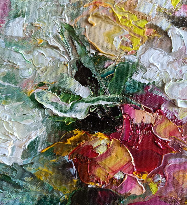 Увеличенный фрагмент изображения картины "Ноктюрн в красках"