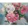 Картина маслом "Букет пионов" ароматные весенние цветы в прозрачной вазе