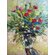 Картина "Солнечные эмоции"  с 
 абстрактным букетом цветов художника Нины Дивинской Волгоград