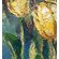 Увеличенный фрагмент картины "Солнечные тюльпаны"
