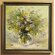 Картина маслом "Дуновение свежести" с цветами в раме